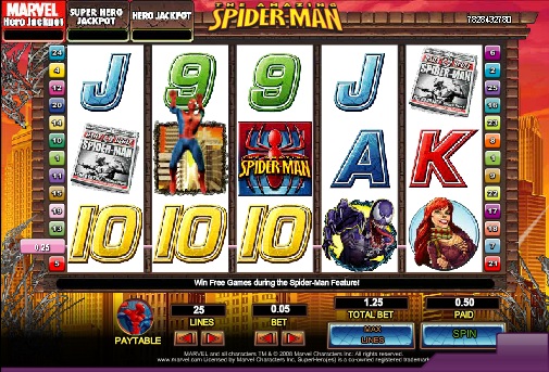 VIDEO SLOT SPIDER-MAN