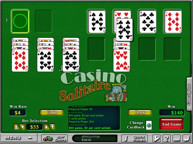 PREVIEW 3-Card Casino Solitaire