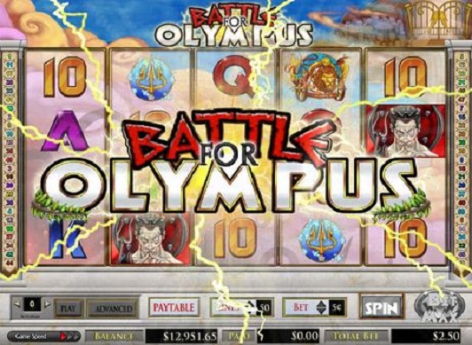 ビデオスロット BATTLE FOR OLYMPUS