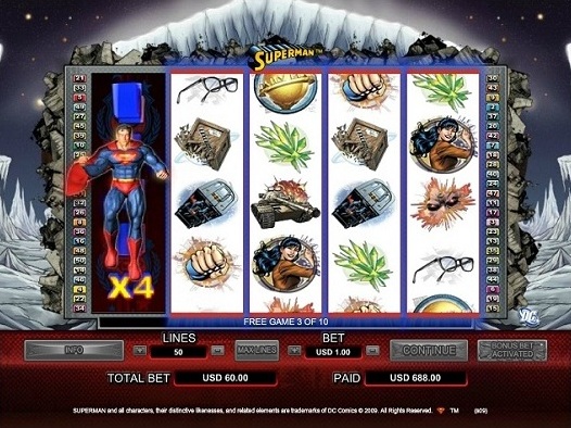 VIDEO SLOT SUPERMAN