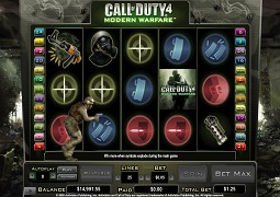 ビデオスロット - CALL OF DUTY 4 MODERN WARFARE