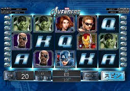 ビデオスロット - The Avengers